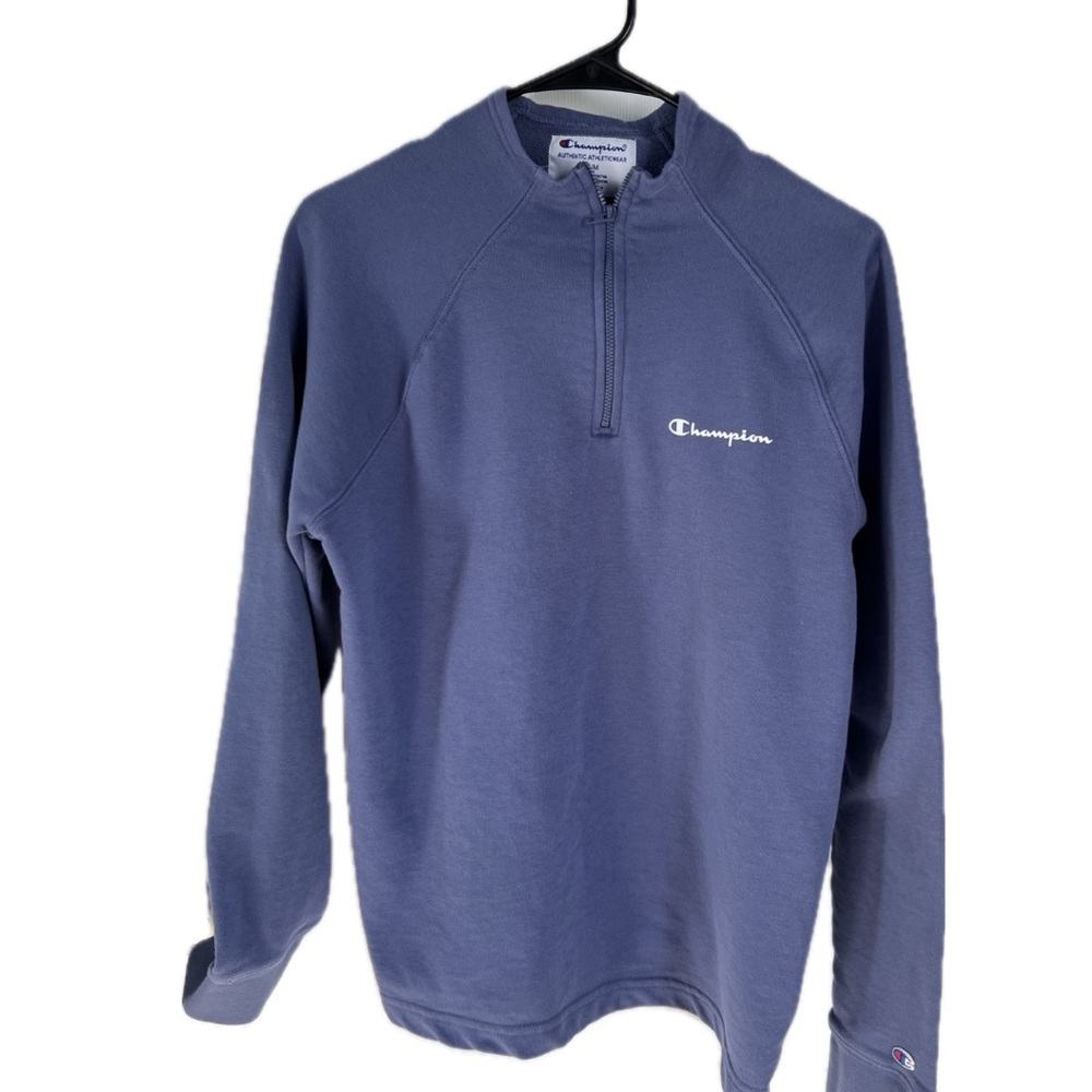 Champion Purple/Periwinkle Athletic Quarter-Zip
